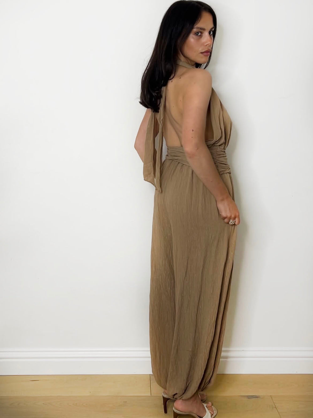 LUELLA JUMPSUIT CAMEL