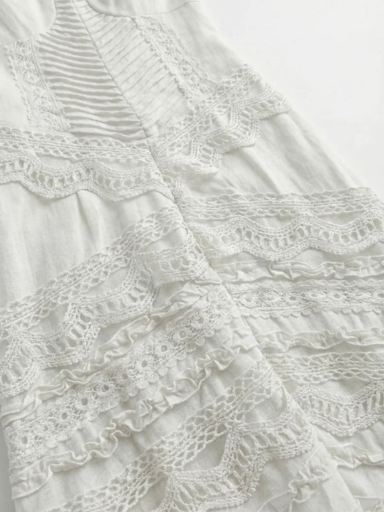 AUDREY LACE MAXI DRESS