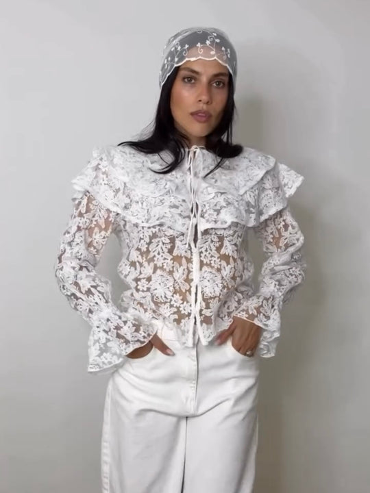 LACE SCARF
