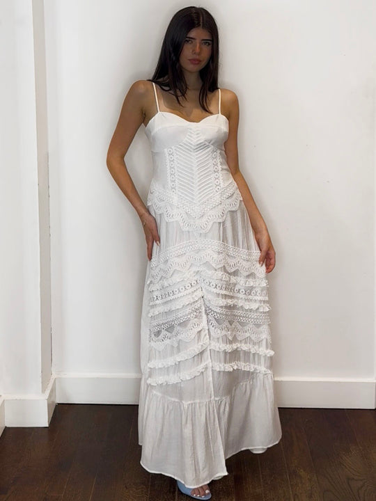 AUDREY LACE MAXI DRESS