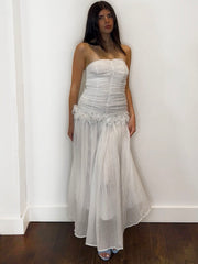 ADELE BUSTIER MAXI DRESS
