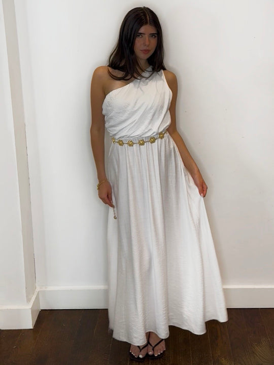 TARA MAXI DRESS WHITE