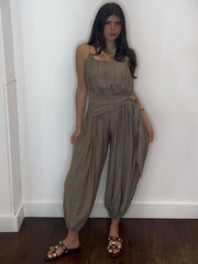 ROSALIE JUMPSUIT MOCHA