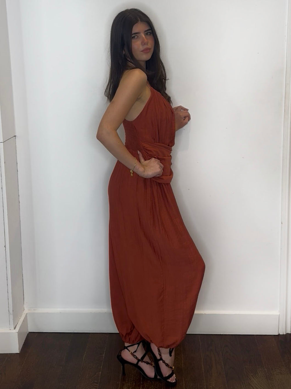 ROSALIE JUMPSUIT RUST