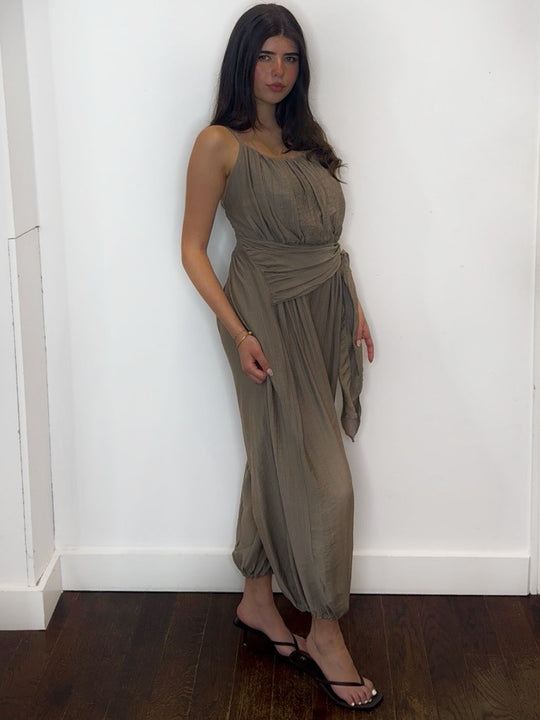 ROSALIE JUMPSUIT MOCHA