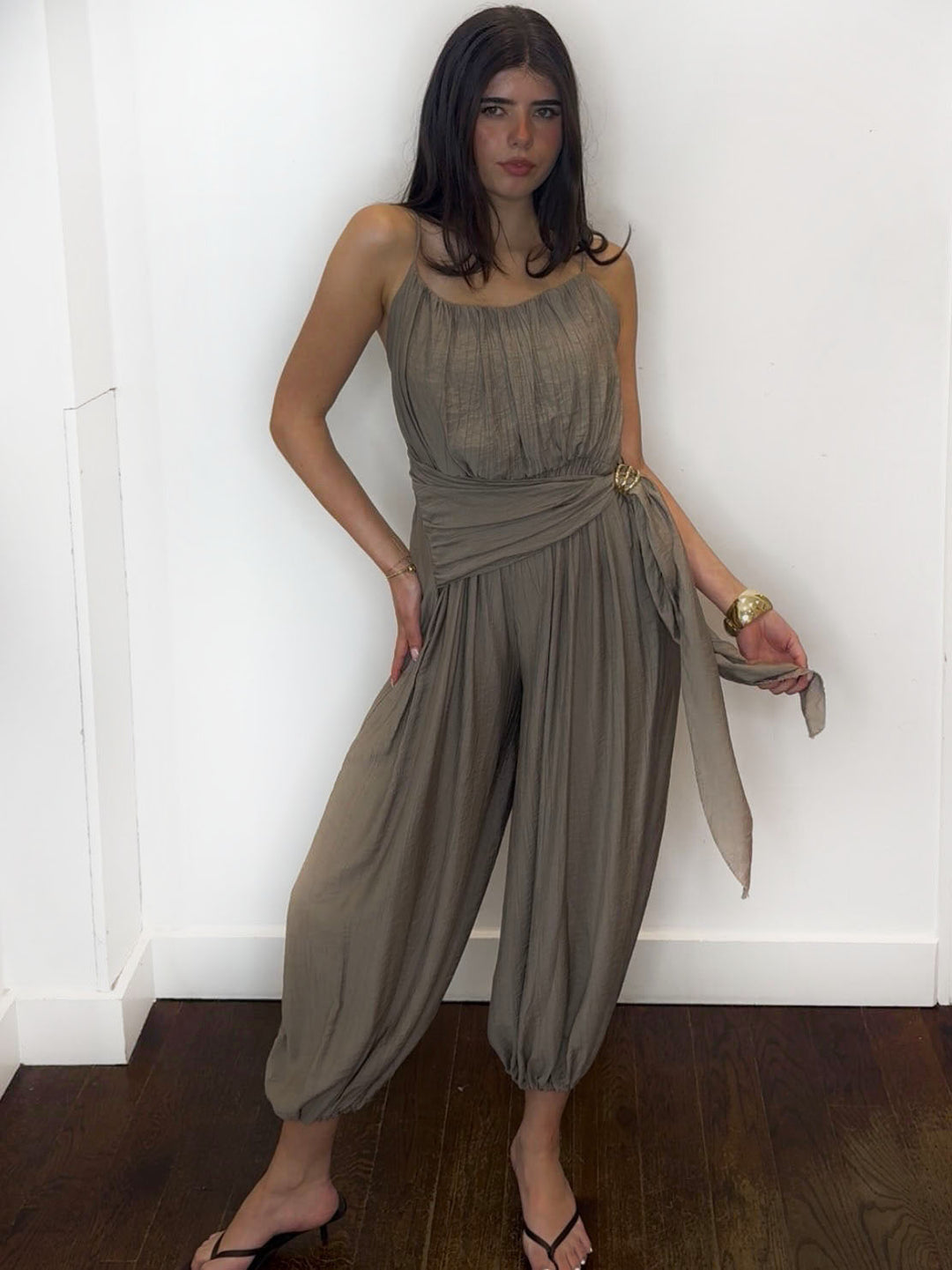 ROSALIE JUMPSUIT MOCHA