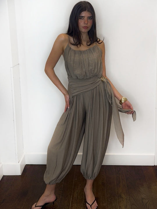 ROSALIE JUMPSUIT MOCHA