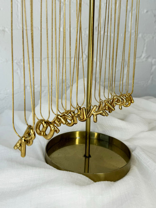 ALPHABET NECKLACE
